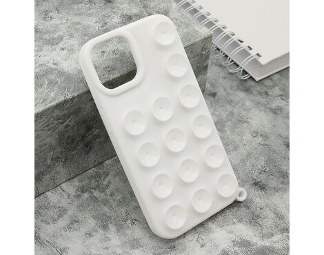 Futrola OCTOBUDDY - iPhone 13 (6.1)/iPhone 14 (6.1) bela (MS).