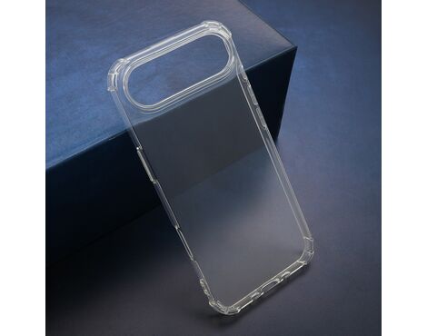 Silikonska futrola CRASHPROOF - iPhone 17 AIR (6.6) providna (MS).