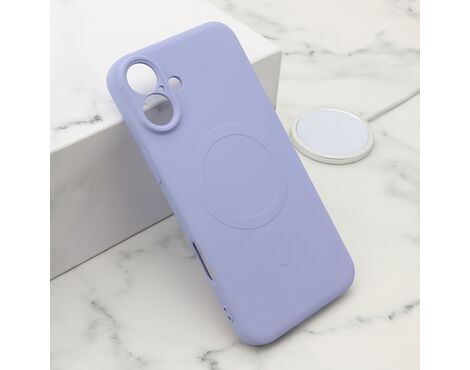Futrola VELVET TOUCH MagSafe - iPhone 16 Plus (6.7) ljubicasta (MS).