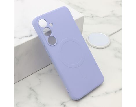 Futrola VELVET TOUCH MagSafe - Samsung S721B Galaxy S24 FE ljubicasta (MS).
