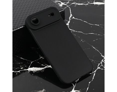 Silikonska futrola Teracell Giulietta - iPhone 17 Air mat crna.