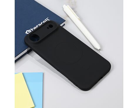 Silikonska futrola Teracell Giulietta Magsafe - iPhone 17 Air crna.