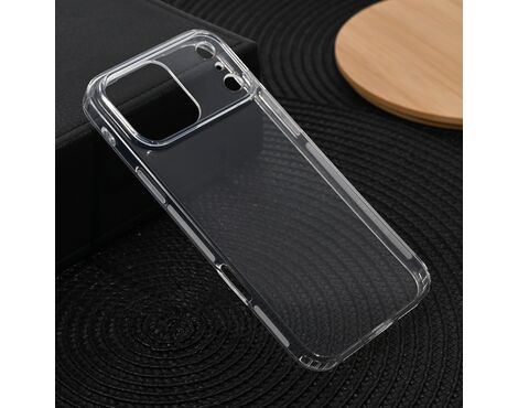 Silikonska futrola Ultra Thin with pluggy - iPhone 17 Pro Max 6.9 Transparent.