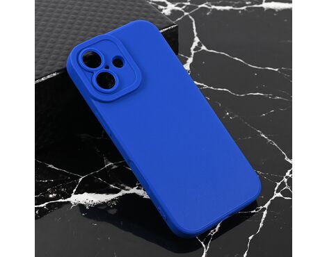 Silikonska futrola Teracell Giulietta - iPhone 17 mat plava.