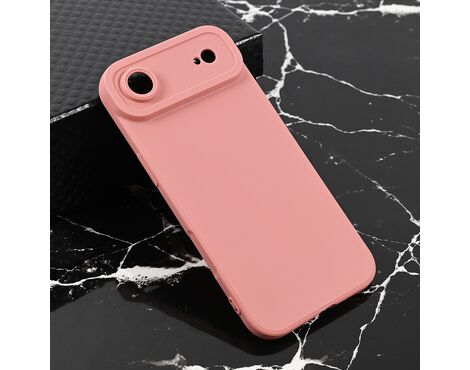 Silikonska futrola Teracell Giulietta - iPhone 17 Air mat tamno roze.