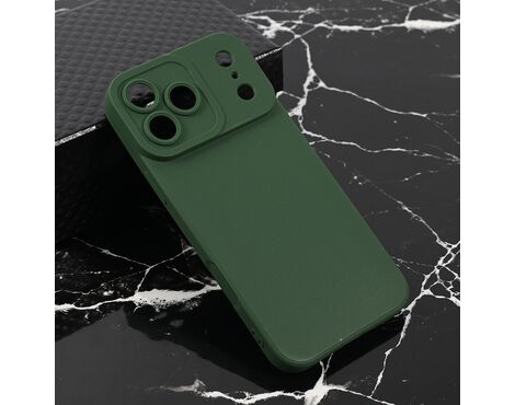 Silikonska futrola Teracell Giulietta - iPhone 17 Pro Max 6.9 mat zelena.
