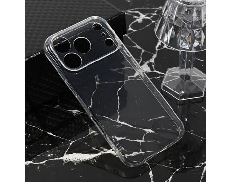 Silikonska futrola Ultra Thin - iPhone 17 Pro Transparent.