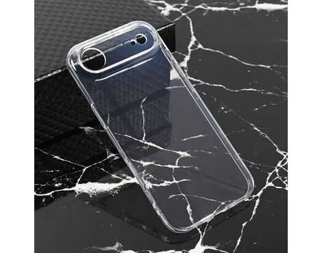Silikonska futrola Teracell Giulietta - iPhone 17 Air Transparent.