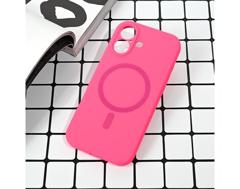 Futrola Magsafe Pure color - iPhone 17 pink.