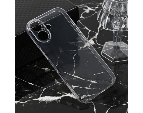 Silikonska futrola Ultra Thin - iPhone 17 Transparent.
