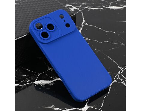 Silikonska futrola Teracell Giulietta - iPhone 17 Pro Max 6.9 mat plava.