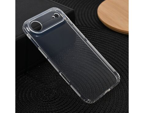 Silikonska futrola Ultra Thin with pluggy - iPhone 17 Transparent.