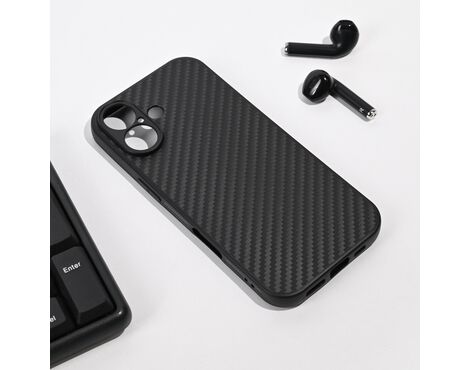 Futrola Carbon fiber - iPhone 17 crna.