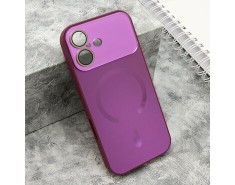 Futrola COLOR METAL Magsafe - iPhone 17 (6.3) roze (MS).