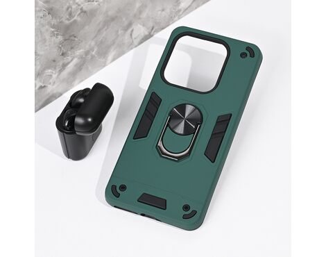 Futrola Hard Ring - Xiaomi Redmi Note 14 5G tamno zelena.