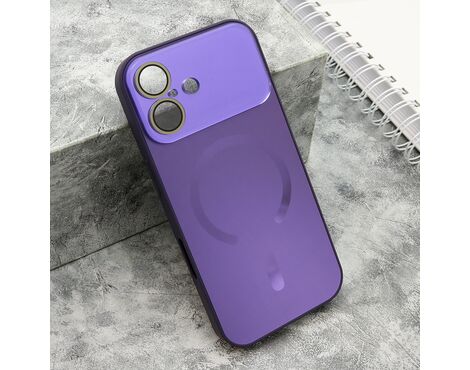 Futrola COLOR METAL Magsafe - iPhone 17 (6.3) ljubicasta (MS).