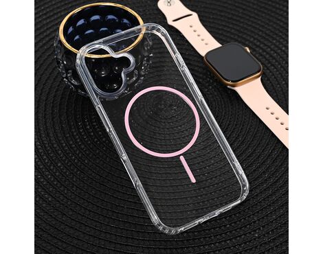 Futrola Magsafe Color Line - iPhone 17 6.3 roze.
