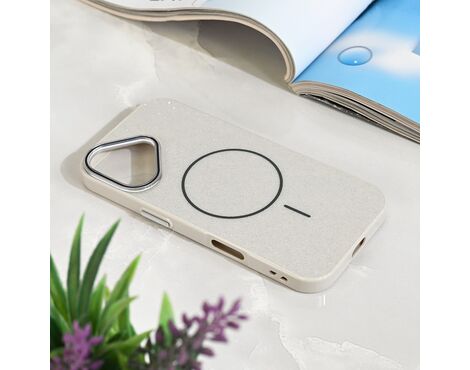 Futrola Magsafe Sparkle Dust - iPhone 17 6.3 srebrna.