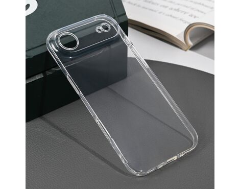 Silikonska futrola Skin - iPhone 17 Air Transparent.