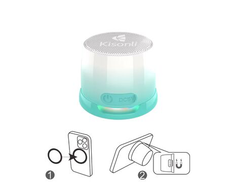 Bluetooth zvucnik Kisonli C100 mint.
