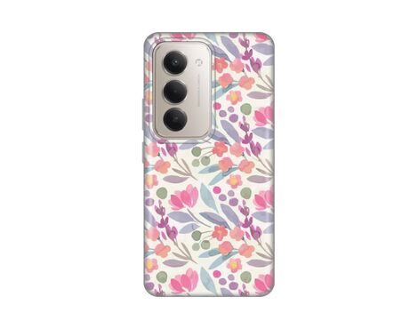 Silikonska futrola PRINT - Xiaomi Redmi 15 4G Watercolor Flowers.