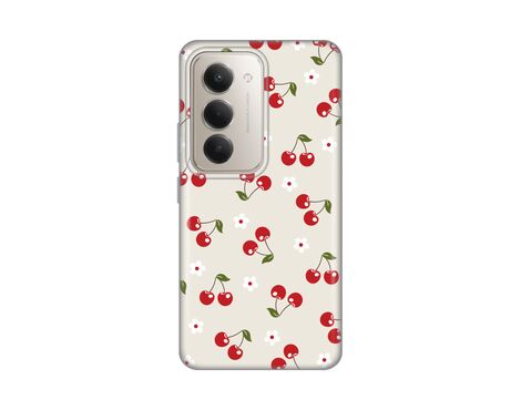 Silikonska futrola PRINT - Xiaomi Redmi 15 4G Cherry and Flowers.