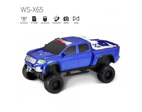 Bluetooth zvucnik WS-X65 plavi.