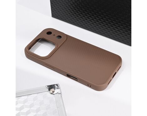 Futrola Magsafe Kevlar - iPhone 17 Pro braon.