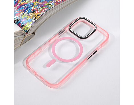 Futrola Magsafe Color Pop - iPhone 16 Pro roze.