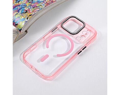 Futrola Magsafe Color Pop - iPhone 17 Pro roze.