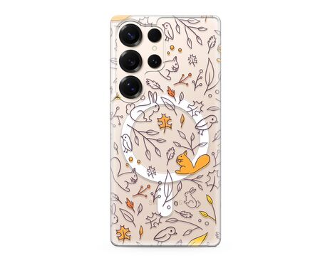 Futrola silikonska print MagSafe - Samsung S938 Galaxy S25 Ultra 5G autumn (MS).