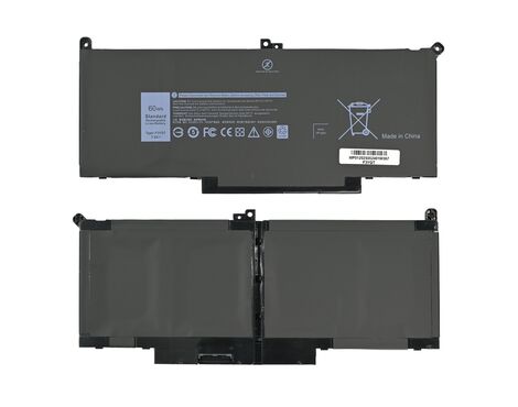 Baterija - laptop Dell Latitude E7280, E7380, E7480 F3YGT HQ2200 B.