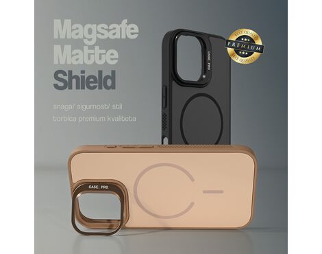 Futrola Magsafe mat Shield - iPhone 16 Pro braon.