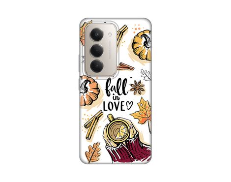 Silikonska futrola PRINT - Xiaomi Redmi 15 4G Fall in Love.