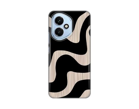 Silikonska futrola PRINT Skin - Huawei Honor 400 black (crni) Flow.