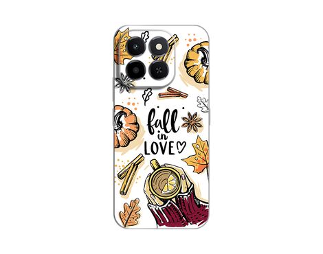 Silikonska futrola PRINT - Huawei Honor X6c Fall in Love.