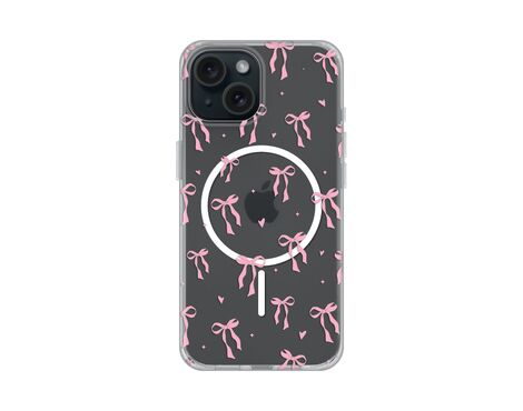 Futrola print Magsafe - iPhone 15 Cute Bows.