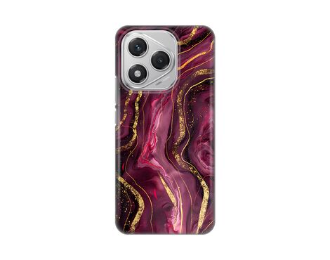 Silikonska futrola PRINT - Huawei Honor 400 Lite Burgundy.
