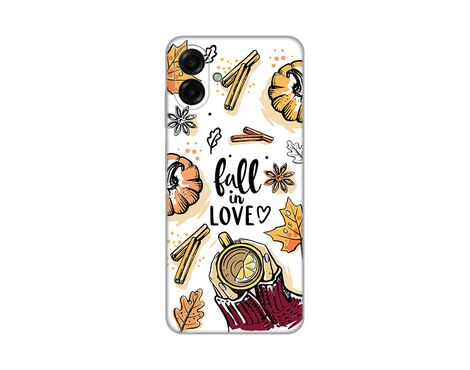 Silikonska futrola PRINT - Samsung A075F Galaxy A07 Fall in Love.