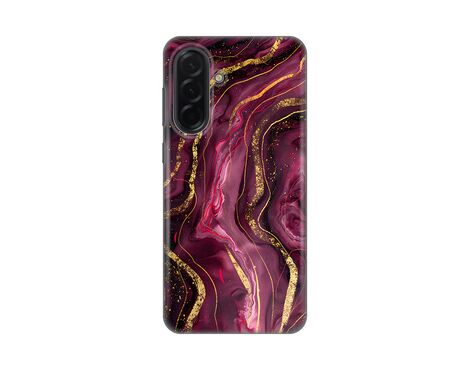 Silikonska futrola PRINT - Samsung A366 Galaxy A36 5G Burgundy.