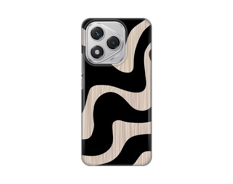 Silikonska futrola PRINT Skin - Huawei Honor 400 Lite black (crni) Flow.