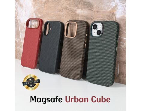 Futrola Magsafe Urban Cube - iPhone 17 Pro crvena.