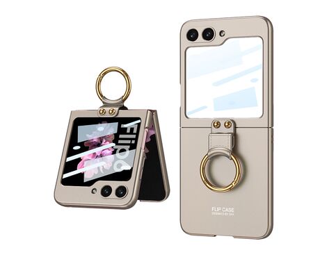 Futrola SMOOTH RING - Samsung F741B/F761B Galaxy Z Flip 6 5G/Z Flip 7 FE 5G zlatna (GKK case) (MS).