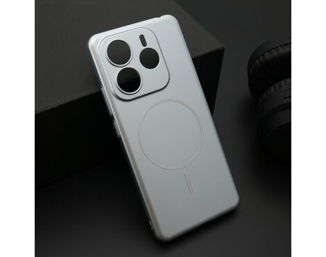 Futrola PURE mat MagSafe - Xiaomi Redmi Note 14 4G (Global) srebrna (MS).