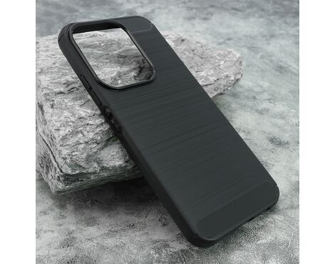 Silikonska futrola BRUSHED - Xiaomi Redmi 15C 4G 173mm (EU)/Redmi 15C 5G 173mm crna (MS).