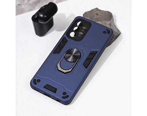 Futrola Hard Ring - Samsung A526 Galaxy A52 5G tamno plava.