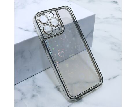 Futrola Heart IMD - iPhone 14 Pro Max (6.7) srebrna (MS).