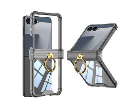 Futrola RING LINES - Samsung F751B Galaxy Z Flip 7 5G crna (GKK case) (MS).