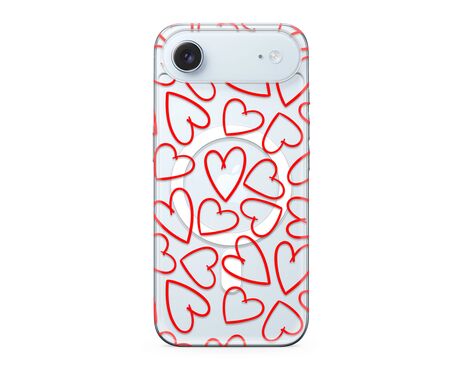 Futrola silikonska print MagSafe - iPhone 17 Air my love (MS).
