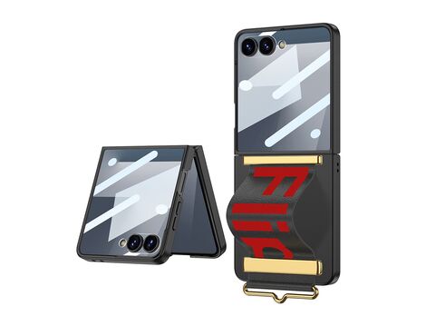 Futrola STRAP CASE - Samsung F751B Galaxy Z Flip 7 5G crna (GKK case) (MS).